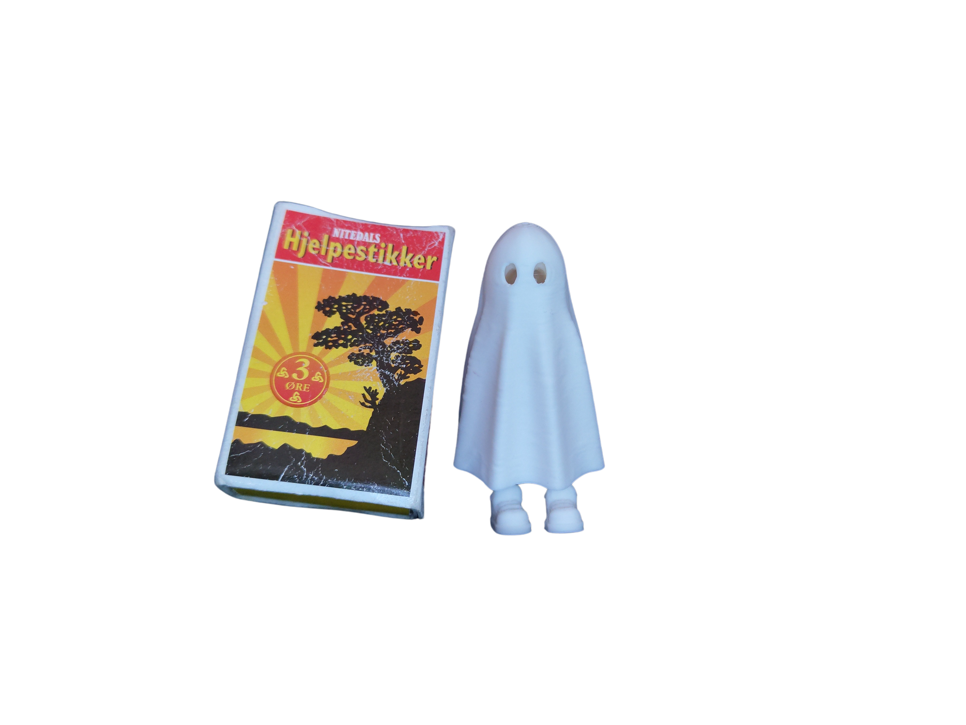 Zou Ghost Halloween Zou3D Fladby 3Dprint